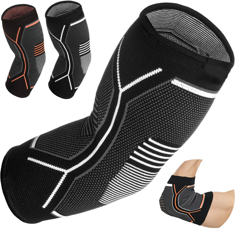 Tennis Elbow Brace - دعامة كوع مرنة للرياضة والجيم، وسادة