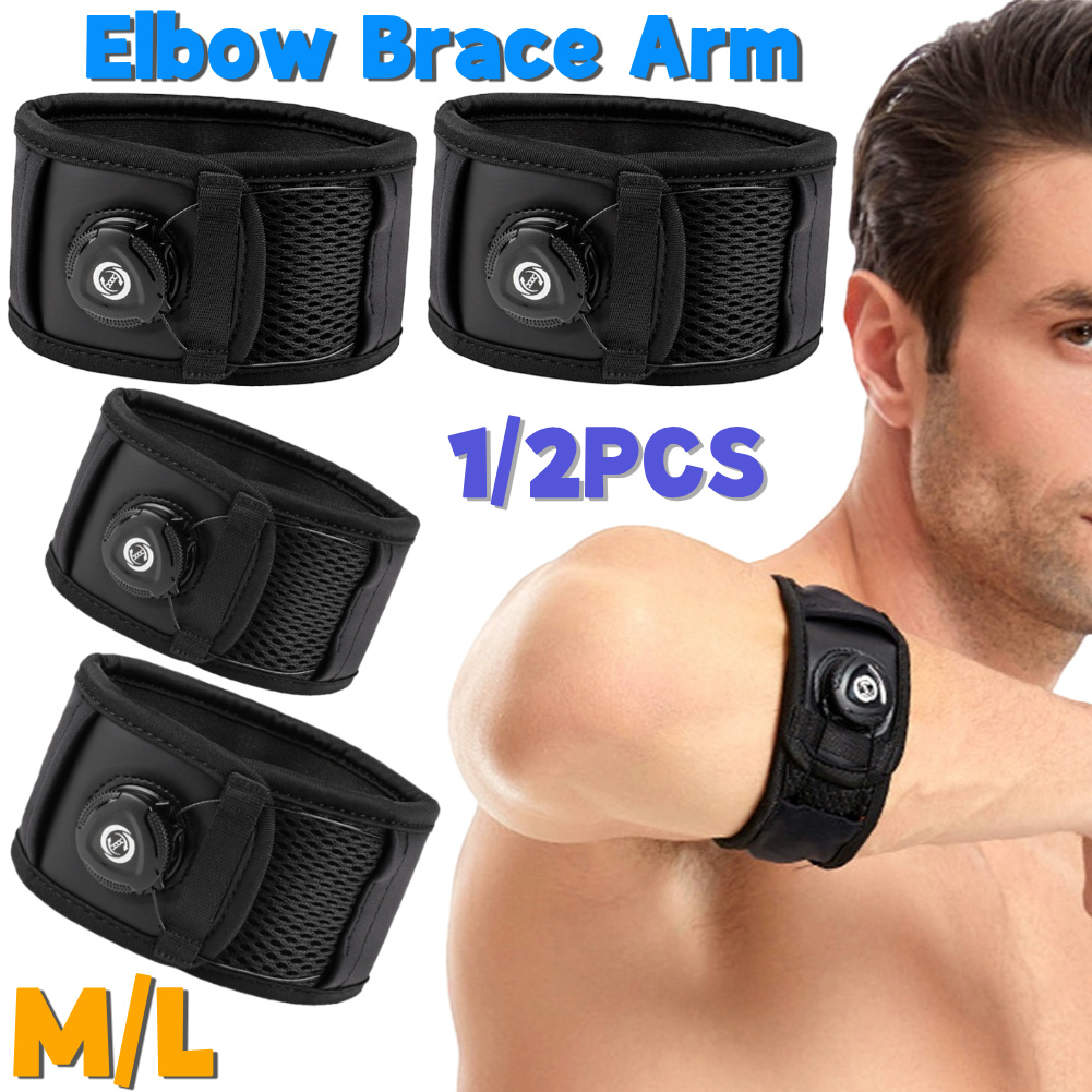 Tennis Elbow Brace - 1/2 قطعة دعامة المرفق M/L تنس