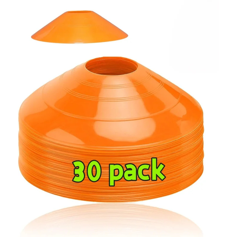 Football Training Cone - 30 قطعة من أقماع تدريب كرة