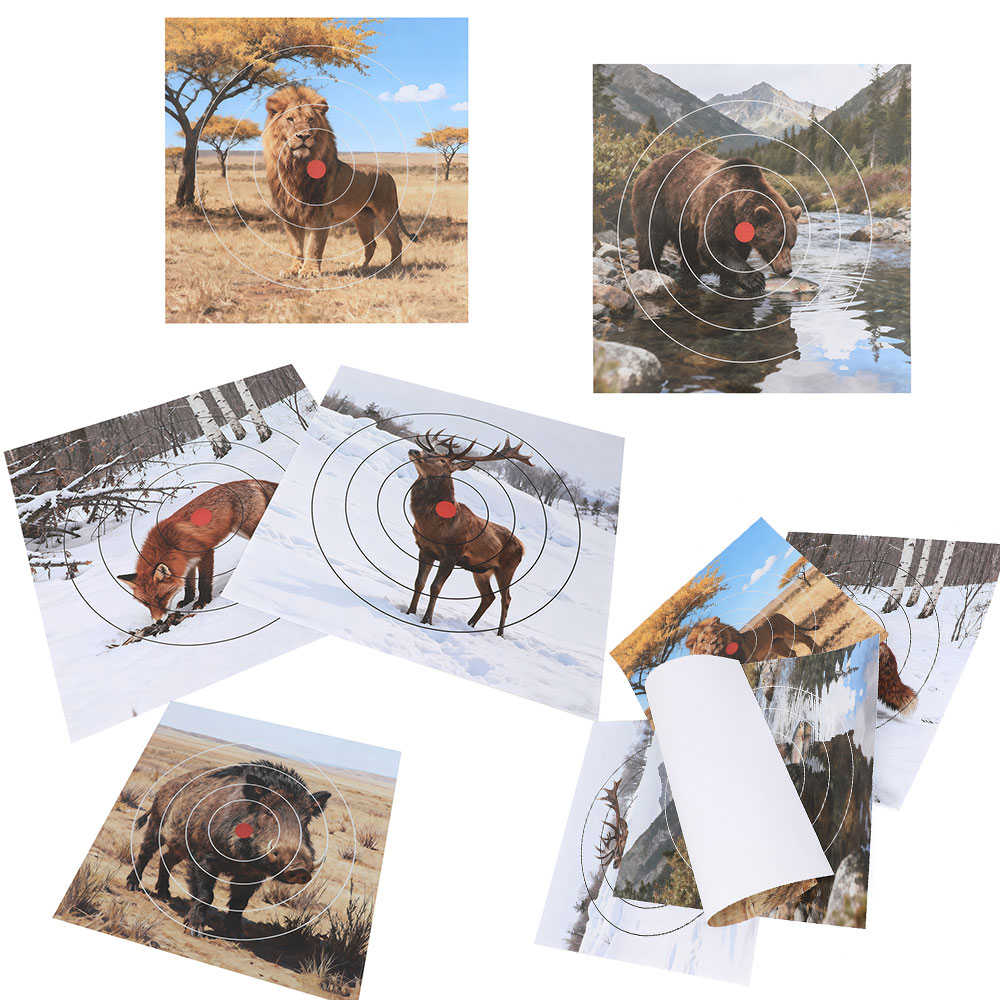 Archery Target Face - 40x40 سنتيمتر اطلاق النار الهدف ورقة