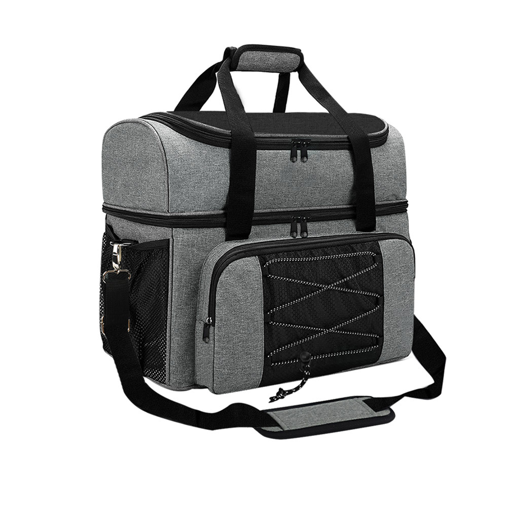 Sports Equipment Bag With Wheels - شعار مخصص النايلون البولينج حقيبة عجلات