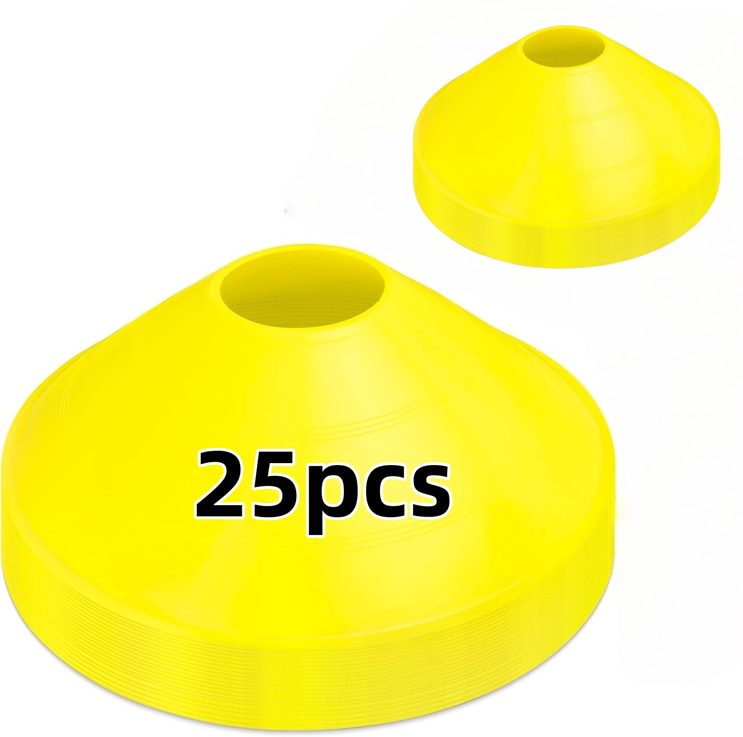 Football Training Cone - مجموعة من 25 قطعة من أقماع