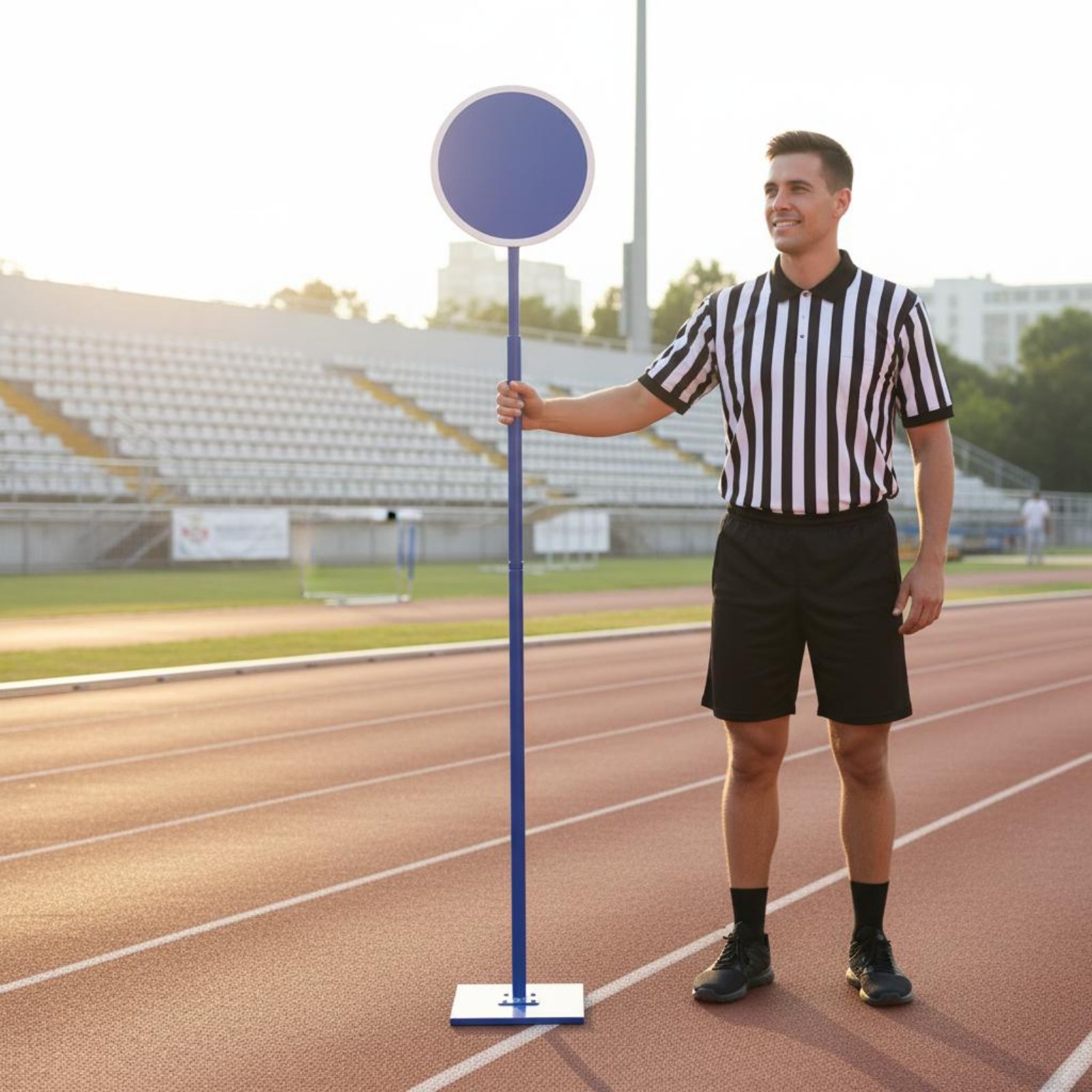 Sports Equipment That Starts With A - منصة بدء السباقات الرياضية المتنقلة المُسمكة،