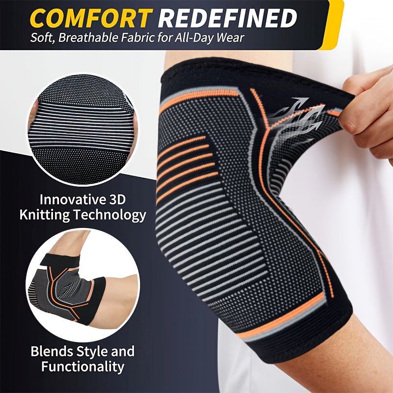دعامة كوع مرنة للرياضة والجيم، - مراجعة Tennis Elbow Brace وسعره