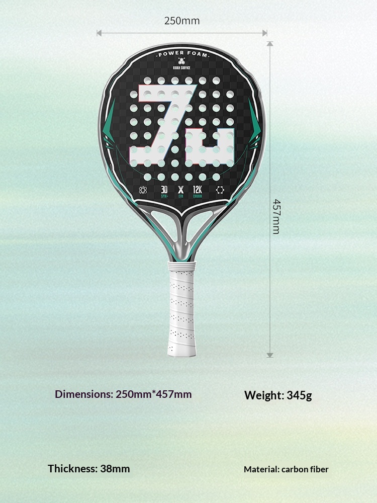 مضرب بادل من مادة ألياف الكربو - مراجعة Padel Racket Carbon وسعره