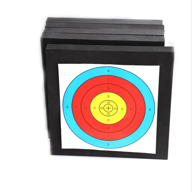 10 قطع من أهداف الرماية الورقي - مراجعة Archery Target Face وسعره
