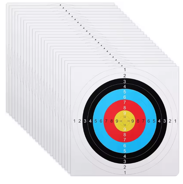 أهداف ورقية للرماية مقاس 40×40 - مراجعة Archery Target Face وسعره