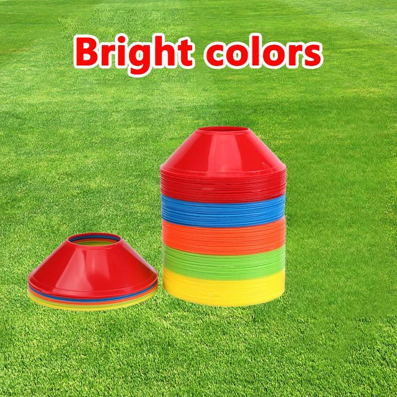10 قطعة علامة تدريب كرة القدم  - مراجعة Football Training Cone وسعره
