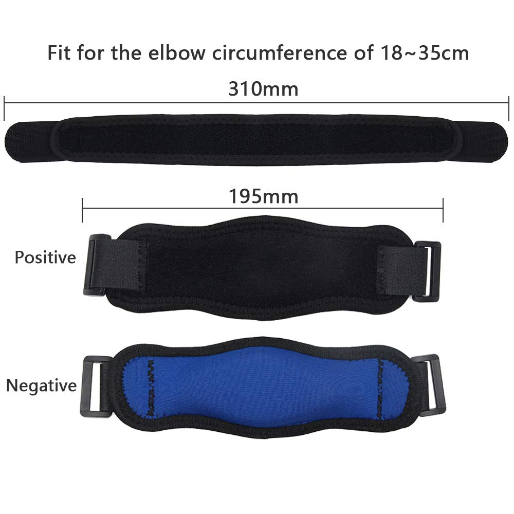 1 قطعة كم دعامة المرفق للتنس ، - مراجعة Tennis Elbow Brace وسعره