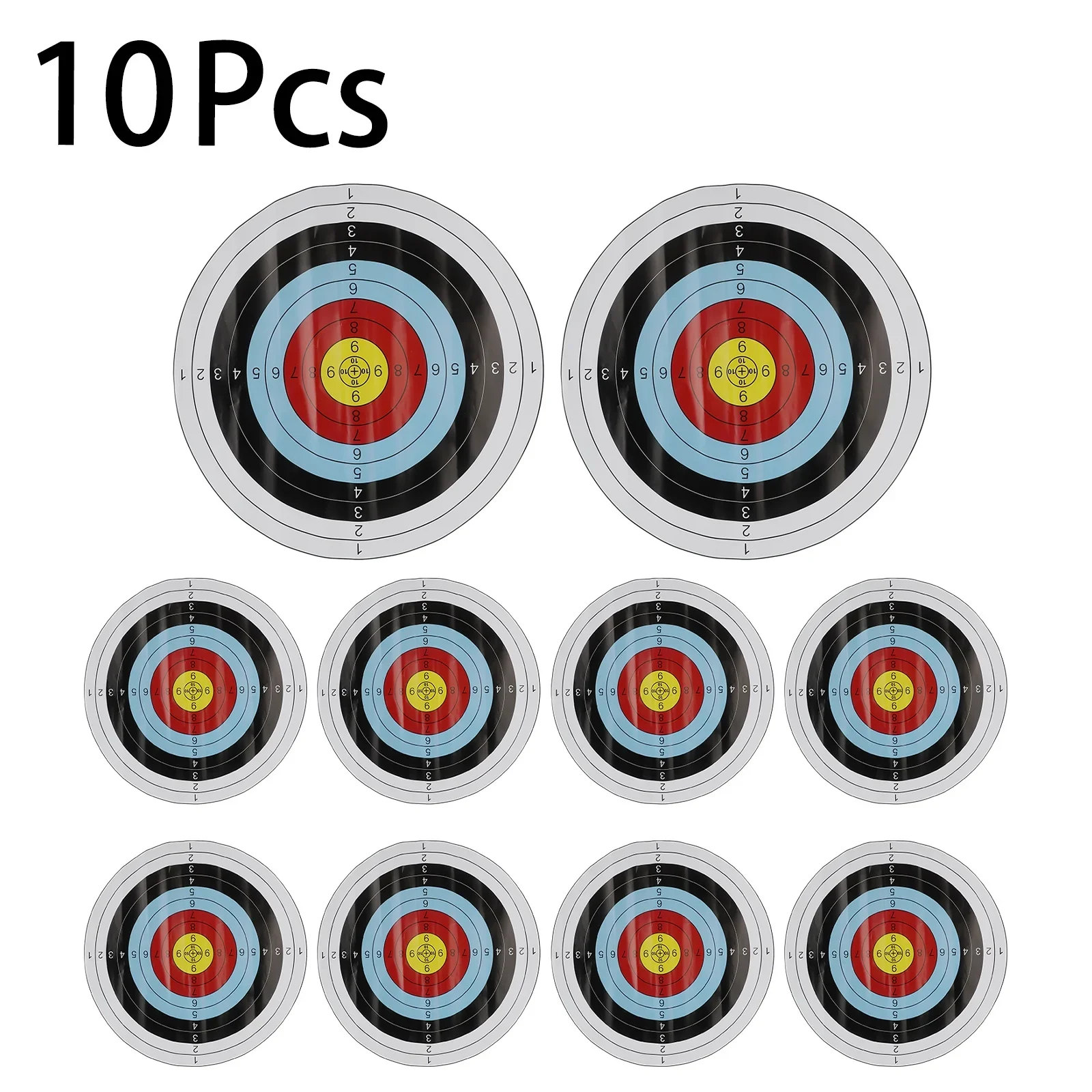 10 قطعة 40x40 سنتيمتر أهداف ال - مراجعة Archery Target Face وسعره