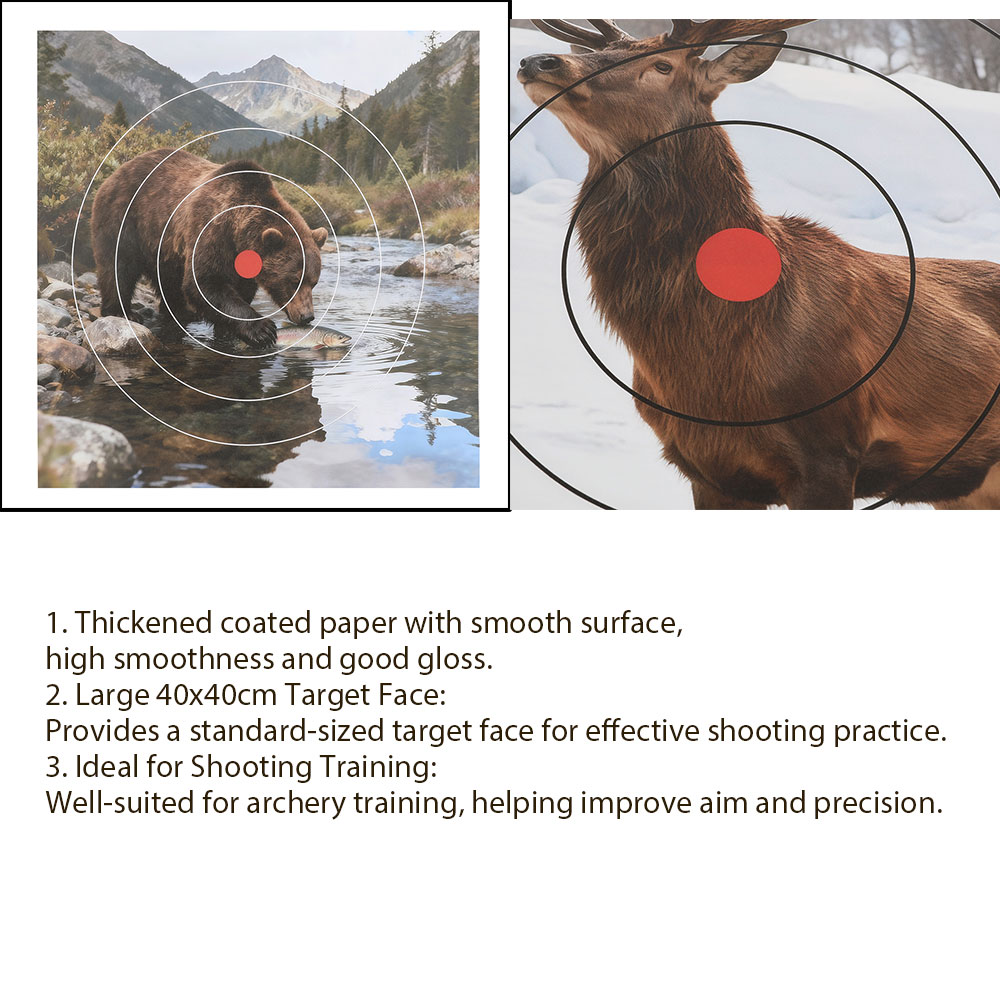 40x40 سنتيمتر اطلاق النار الهد - مراجعة Archery Target Face وسعره