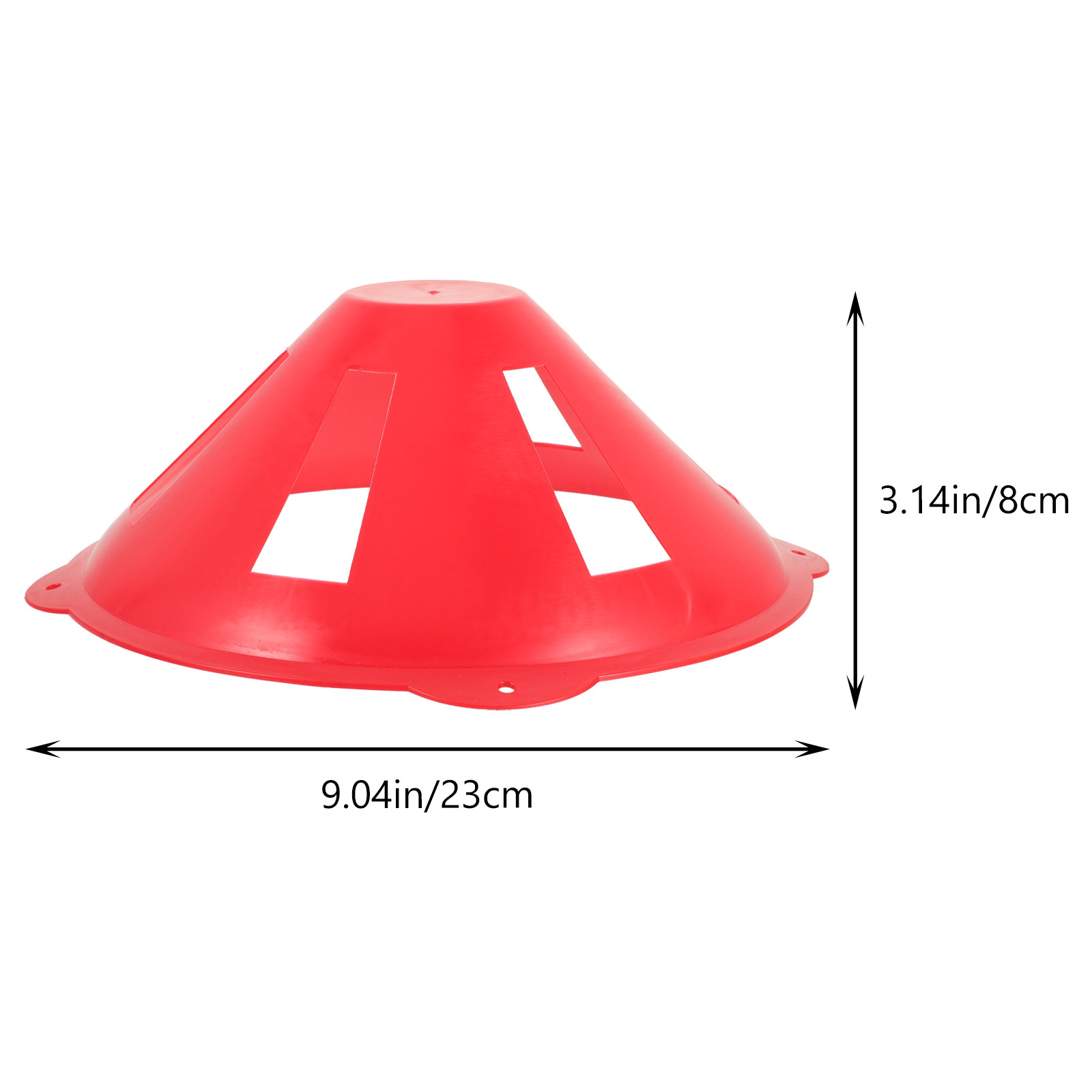 15 قطعة من أقماع التدريب المقا - مراجعة Football Training Cone وسعره