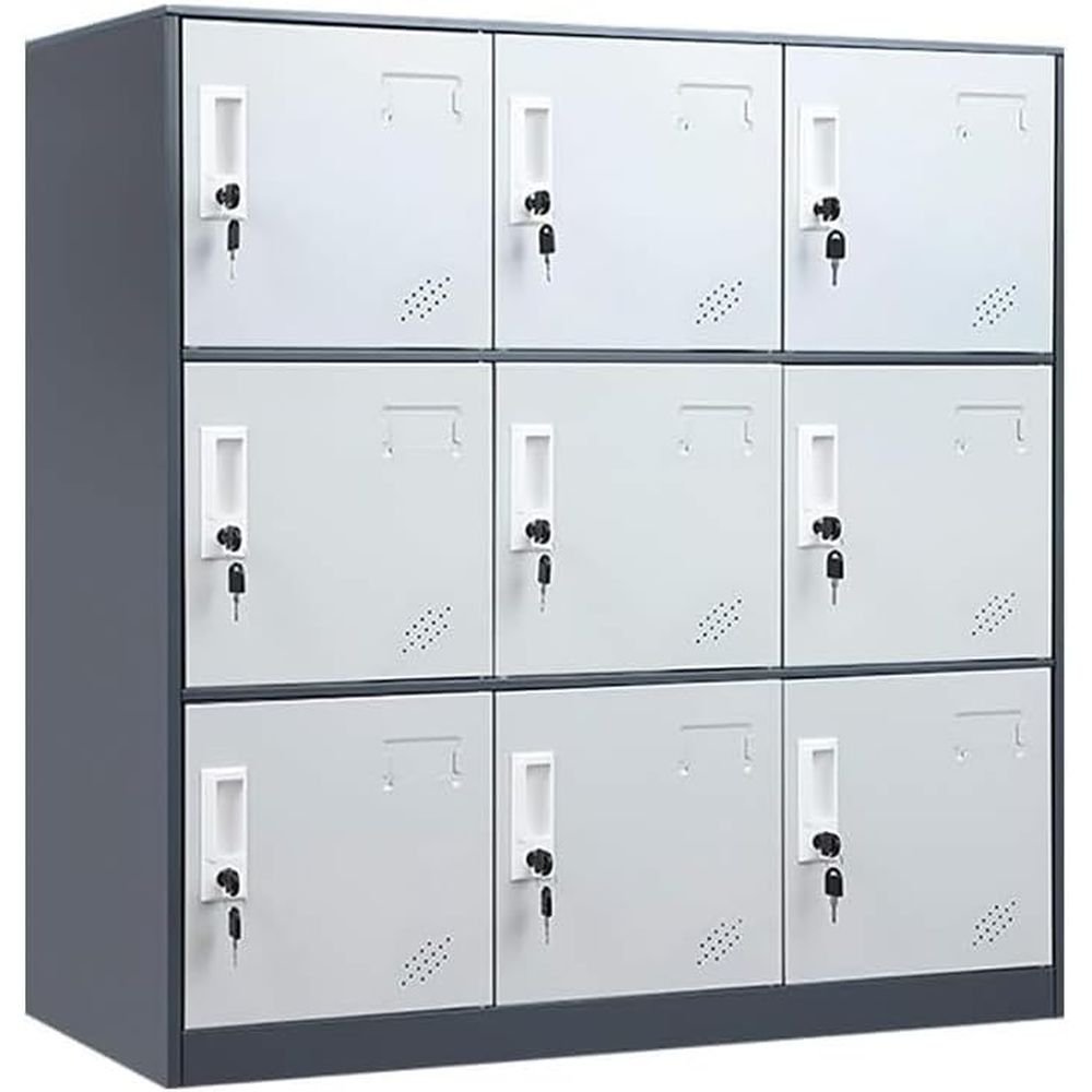 خزانة تخزين معدنية للمكتب والم - مراجعة Sports Equipment Locker وسعره