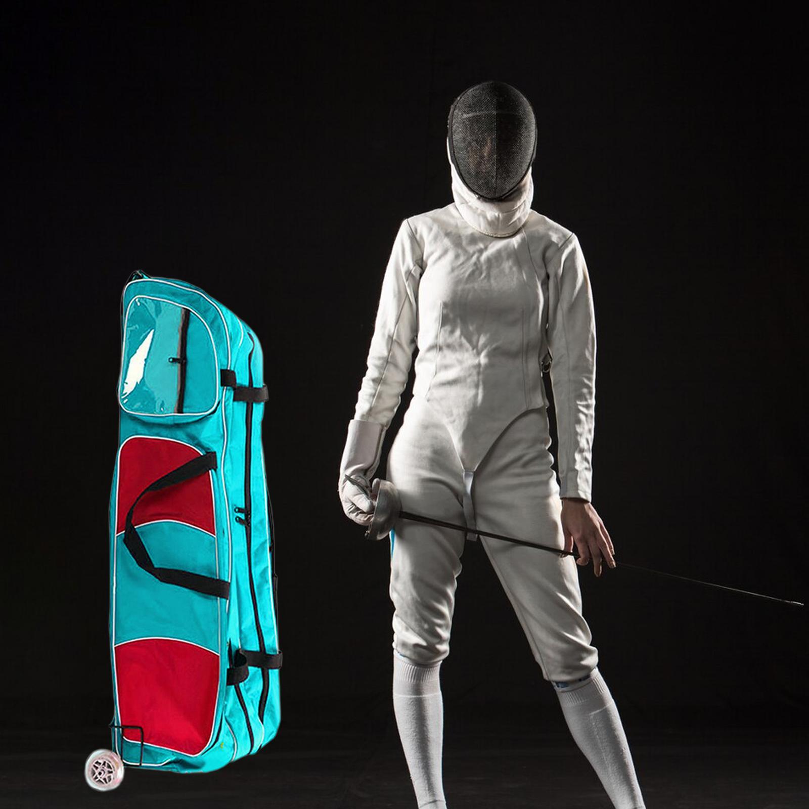 حقيبة مبارزة بعجلات خفيفة الوز - مراجعة Sports Equipment Bag With Wheels وسعره