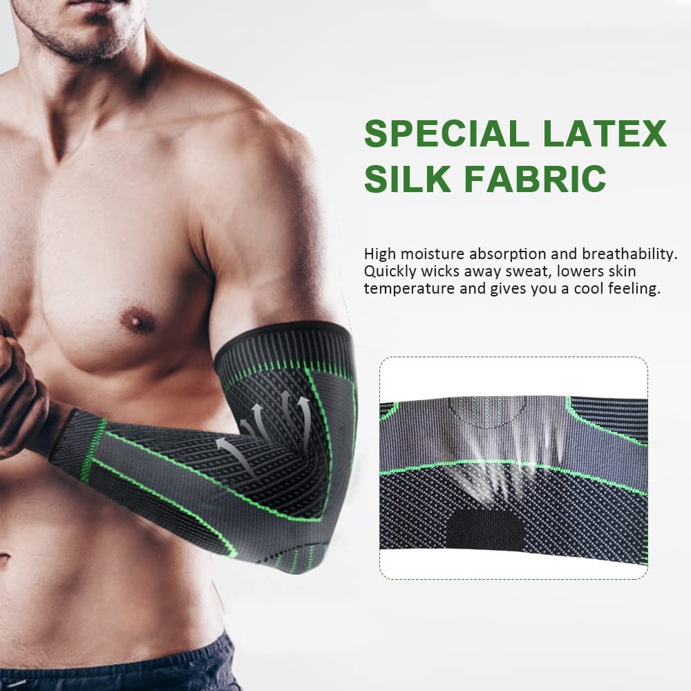 دعامة كوع واحدة للرياضيين، غطا - مراجعة Tennis Elbow Brace وسعره