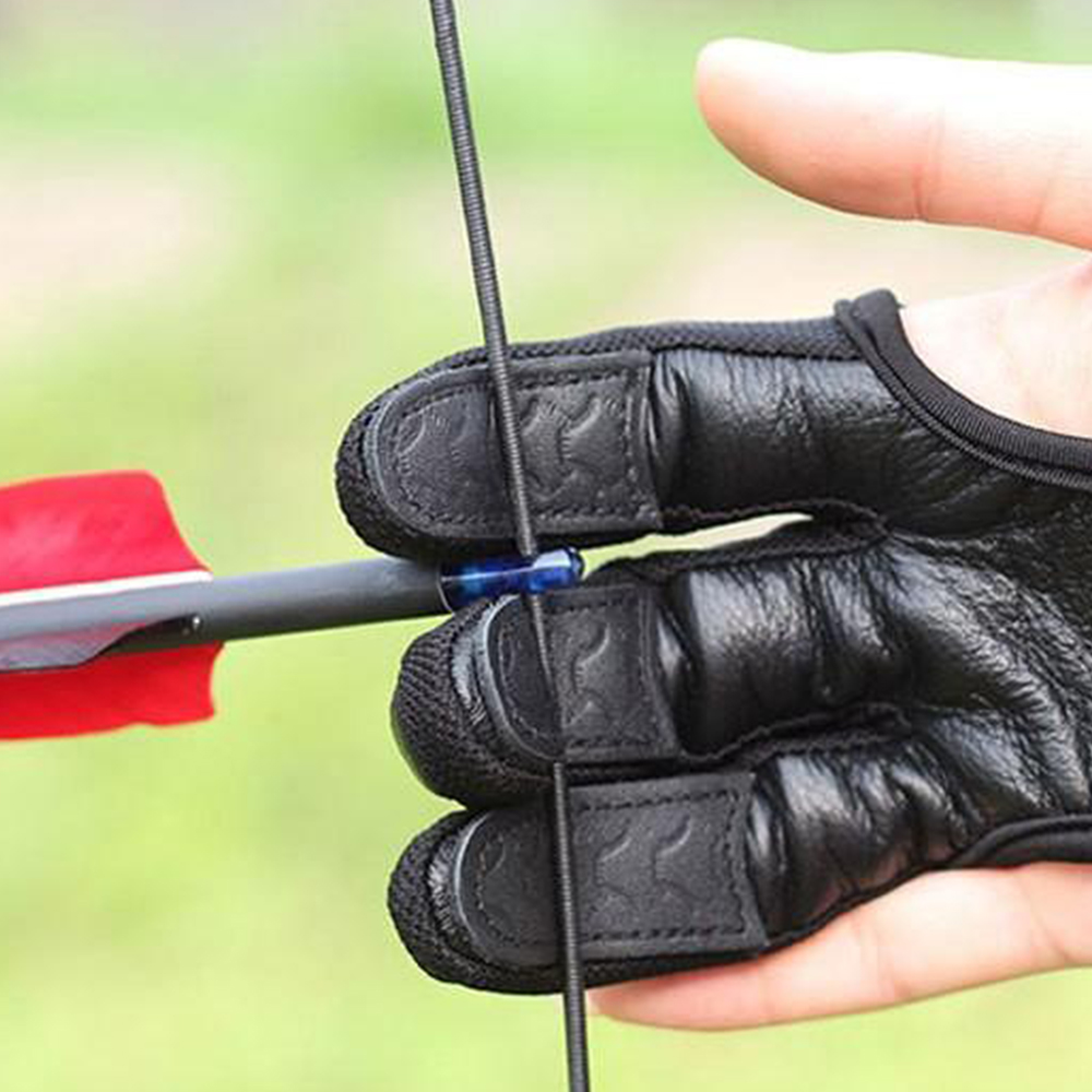 قفازات احترافية للرماية بثلاثة - مراجعة Archery Target Face وسعره